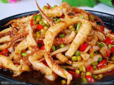 四川街邊鐵板魷魚(yú)技術(shù)培訓(xùn)班哪里靠譜？魷魚(yú)切片方法  